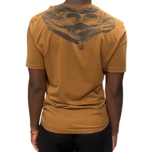 CP Company - Goggle Graphic T Shirt - Bronze Brown